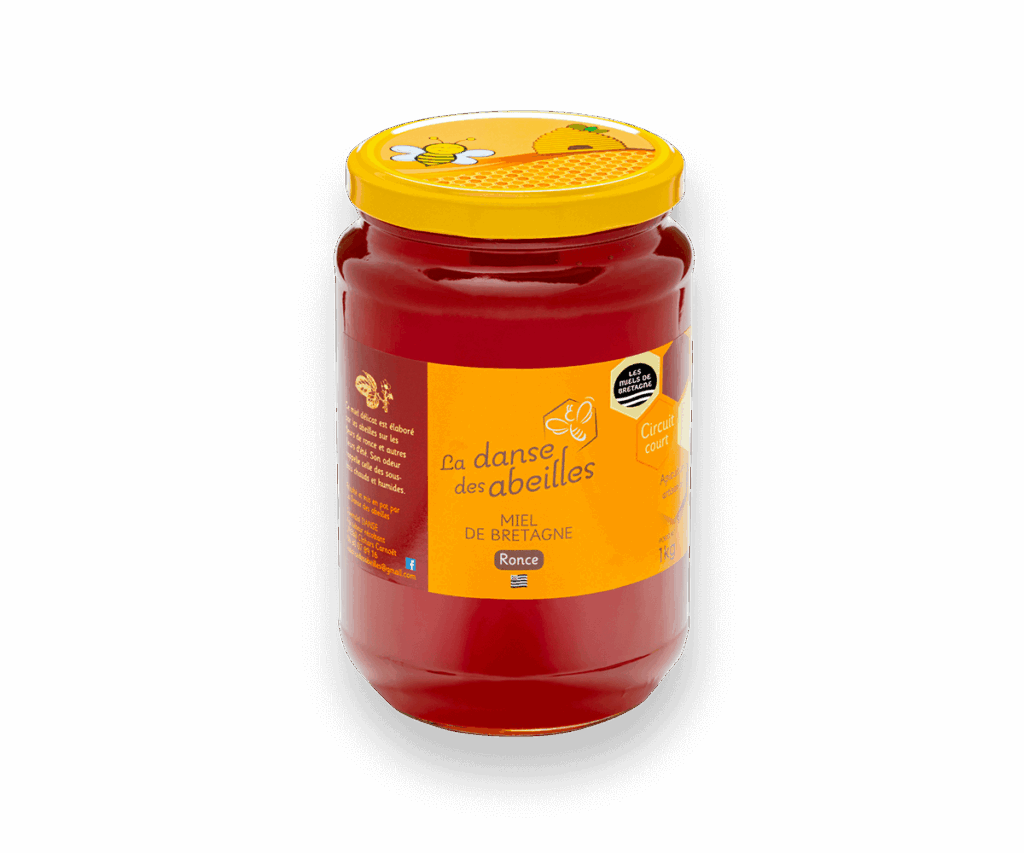 nous proposons du miel de ronce comme acompagnement